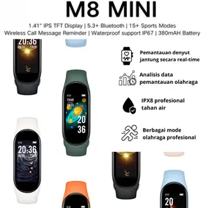 M8 SmartWatch band Bluetooth Call smartwatch Play Music Custom Dials Sport Watch Step Count Heart Rate Blood Pressure