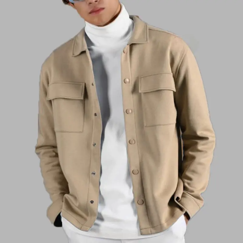Shacket Jacket Jaket Pria Fleece Tebal Man Jaket Pria Jaket Wanita Shacket Jacket Jaket Trucker Semi Parka Fleece Premium