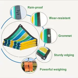 Jaring Paranet Pelangi 95% Peneduh Tanaman | Baca Deskripsi Jika Ingin Request Ukuran