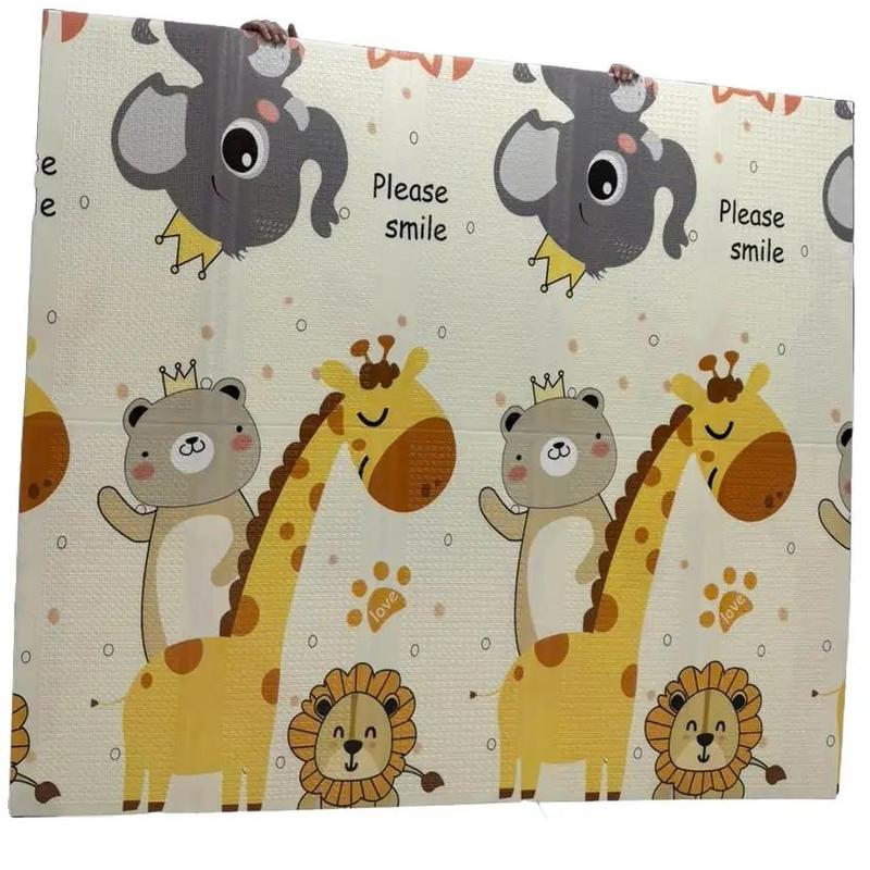 (thảm cao cấp dày 1cm) thảm xốp gấp gọn đa năng 1m8/2m cho bé