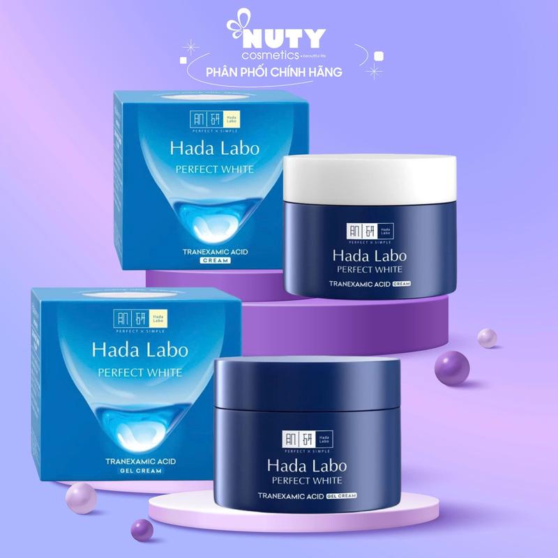 Kem Dưỡng Hada Labo Giúp Sáng Da Perfect White T.X.A Gel Cream 50g Skincare | NUTY cosmetics beautiful life