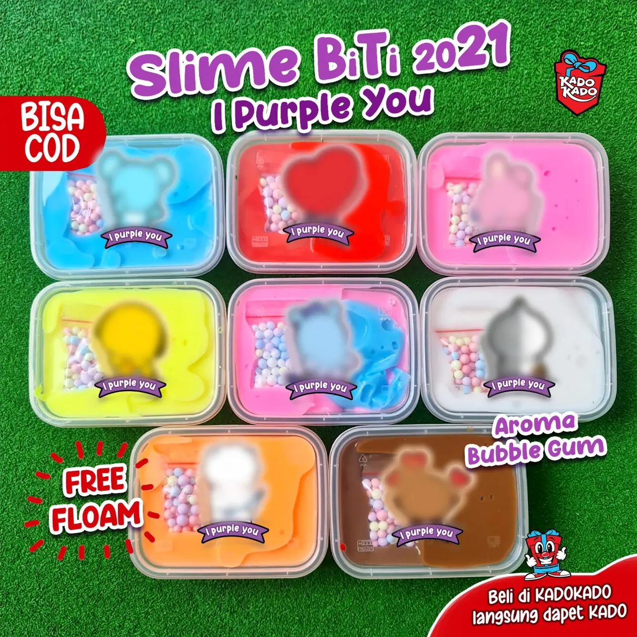 Slime "I PARPEL YOU" tofu by kadokado.idn