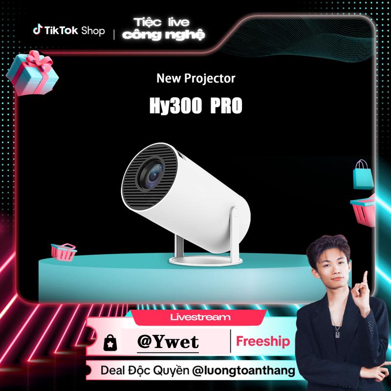 Ywet x Luongtoanthang Máy chiếu phiên bản giới hạn HY300pro - Sản phẩm chính hãng