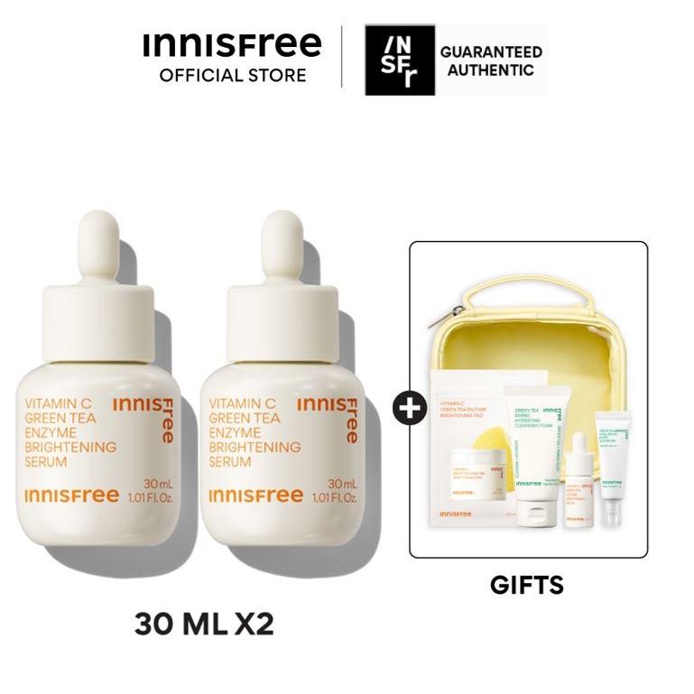 [Live] Innisfree vitamin C serum 30ml x2 Skincare สกินแคร์ อินนิสฟรีเซรั่มวิตามินซี