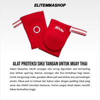 Gambar FAIRTEX Elbow Pads - Red EP1 Alat Pelindung Siku Tangan Elbow Muay Thai Boxing dari ELITE MMA SHOP Kota Administrasi Jakarta Barat 3 Tokopedia