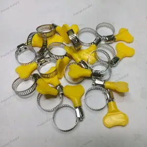 Termurah Klem 20 Biji Kupu Hose Clamp Stainless Selang Kompor Gas