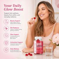 Gambar Goli Nutrition Daily Skin Support Gummies dengan Astaxanthin dan Glutathione Kombinasi Dua Nutrisi Isi 60 Gummy dari Goli Health Store Kota Tangerang 3 Tokopedia