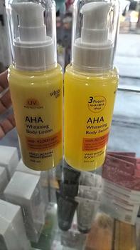 Product Review of [100ml] WHITE INC AHA Body Lotion to Whitening & Moisturising | Hand Body Lotion Pencerah Mencerahkan Melembabkan Sebagai Body Booster |  Arbutin, Glycolic, Niacinamide from R**a Y**i 0