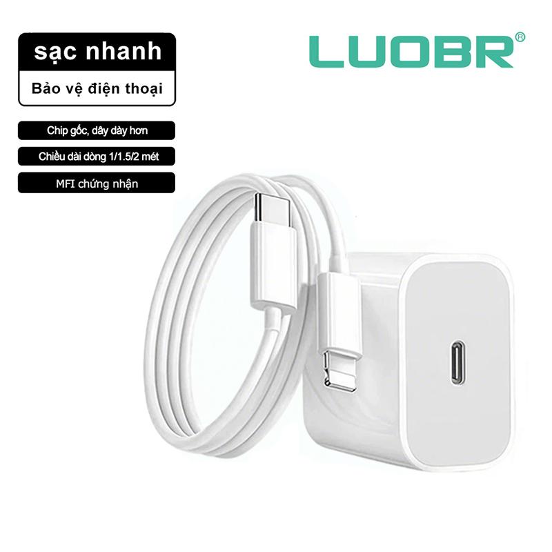 Sạc nhanh PD20W/35W/45W -Cáp sạc (1m/1.5m/2m)-Củ sạc - Chống gãy đứt Bảo vệ thiết bị Công nghệ PD an toàn- Cho i6-i14