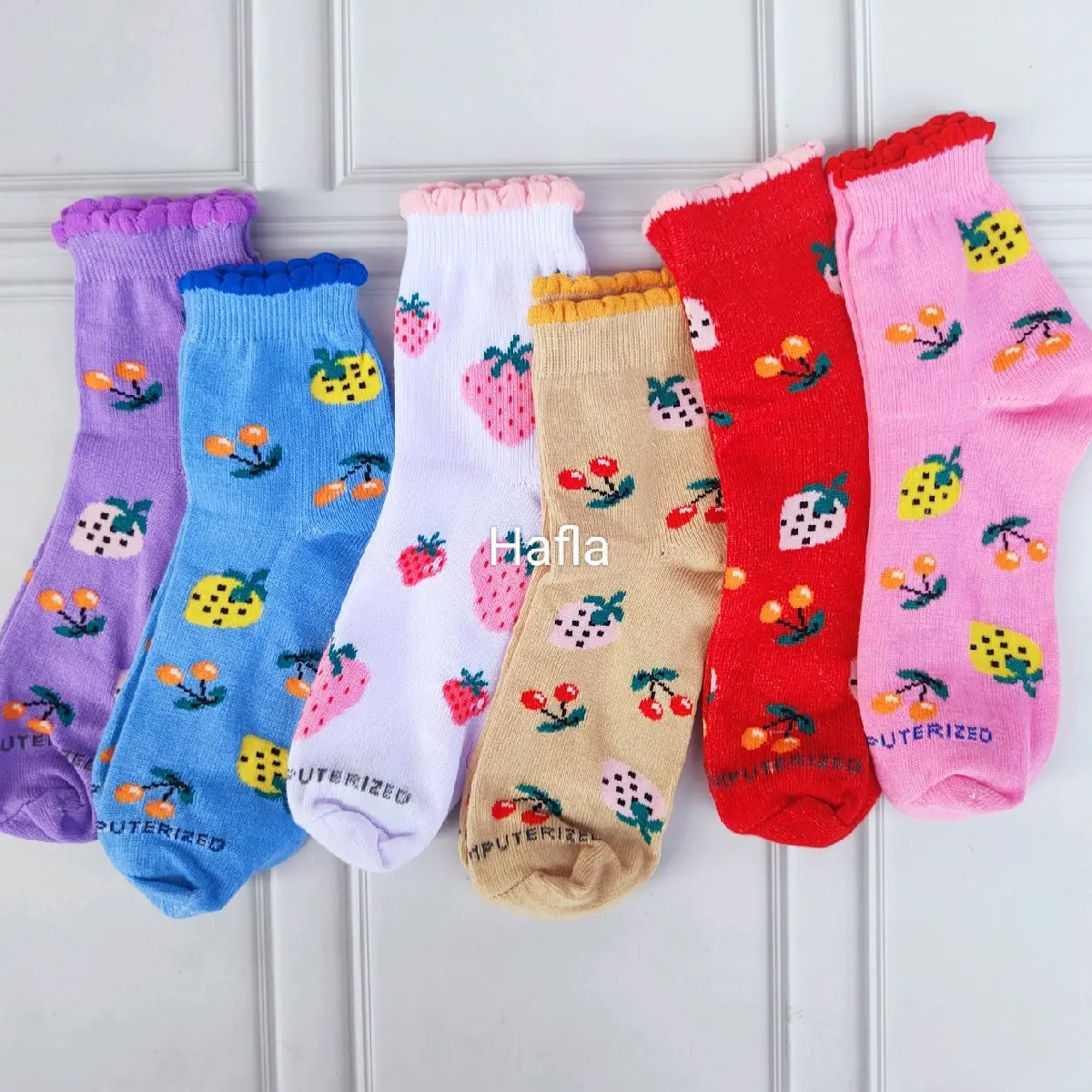 3 Pasang Kaos Kaki Anak Perempuan Motif Fashion Anak Cewek - Model Terbaru