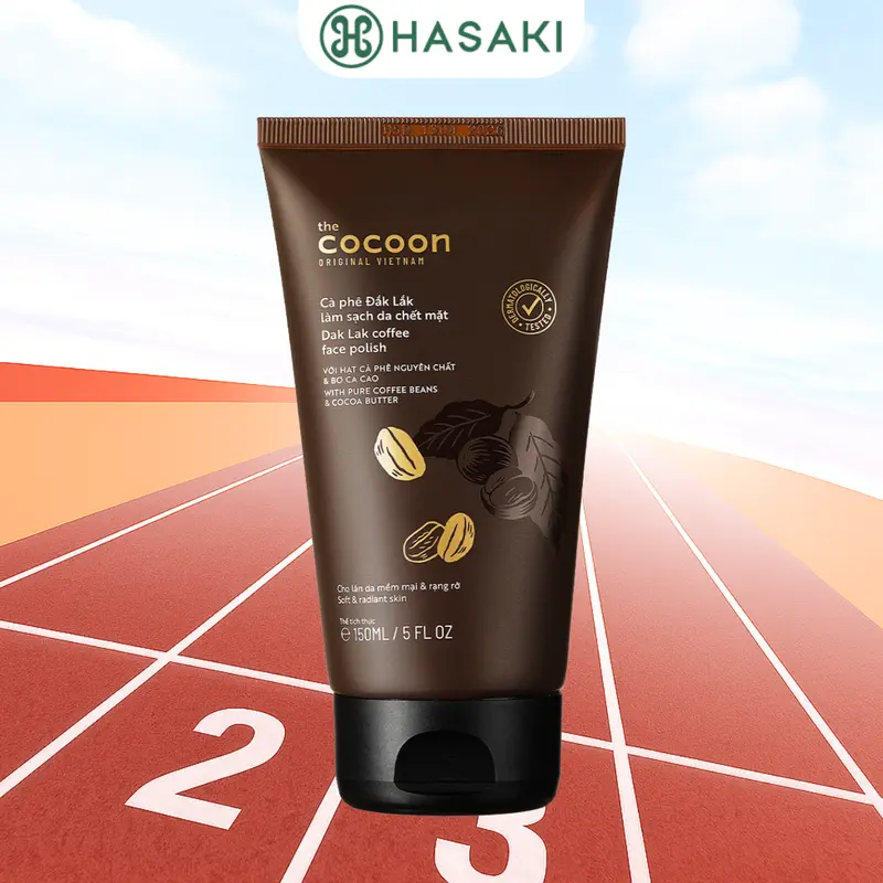 Tẩy Tế Bào Chết Da Mặt Cocoon Cà Phê Đắk Lắk 150ml Cho Da Nhạy Cảm | HASAKI BEAUTY