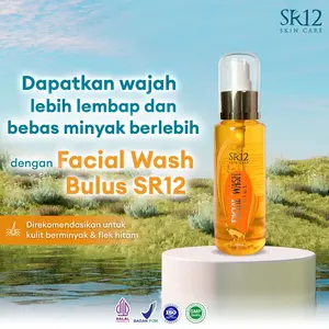 Facial Wash Bulus SR12 Pencuci Muka