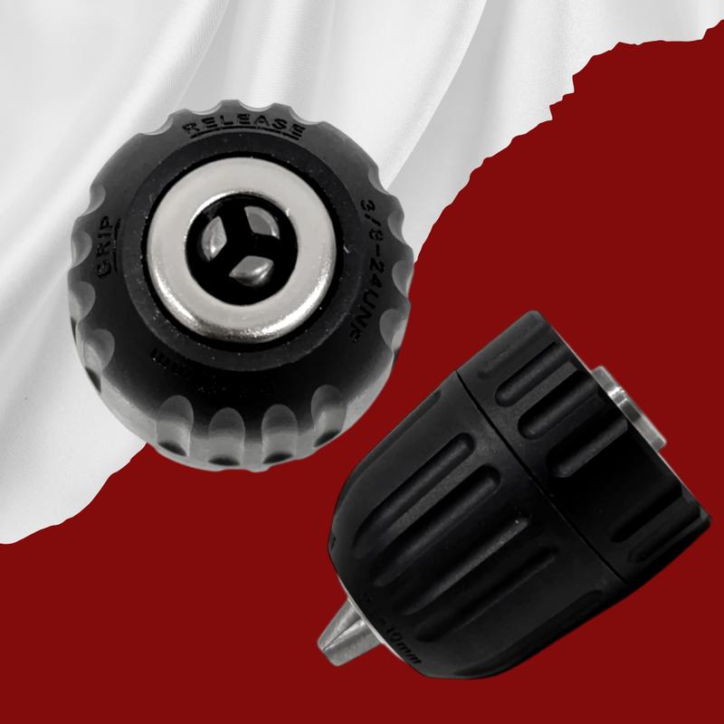 Kepala Bor 10mm 3/8" Keyless Drill Chuck Cordless Tanpa Kunci Kepala Mesin Bor Keyless Bor Baterai Cordless Kepala Bor Impact ART 3