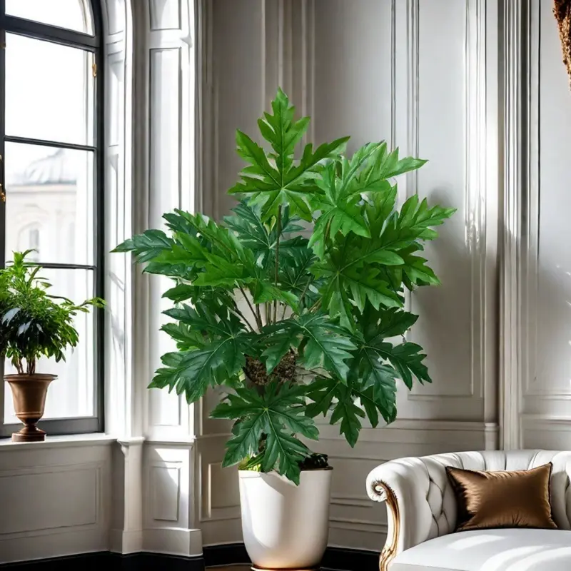 Cây Giả, Cây Cọ Lớn, Cây Bonsai Mô Phỏng Lá Xanh, Đồ Trang Trí Chậu Cây, Đồ Trang Trí Sàn Nhà, Vườn Nhà, Trang Trí Bàn Trang Trí 7
