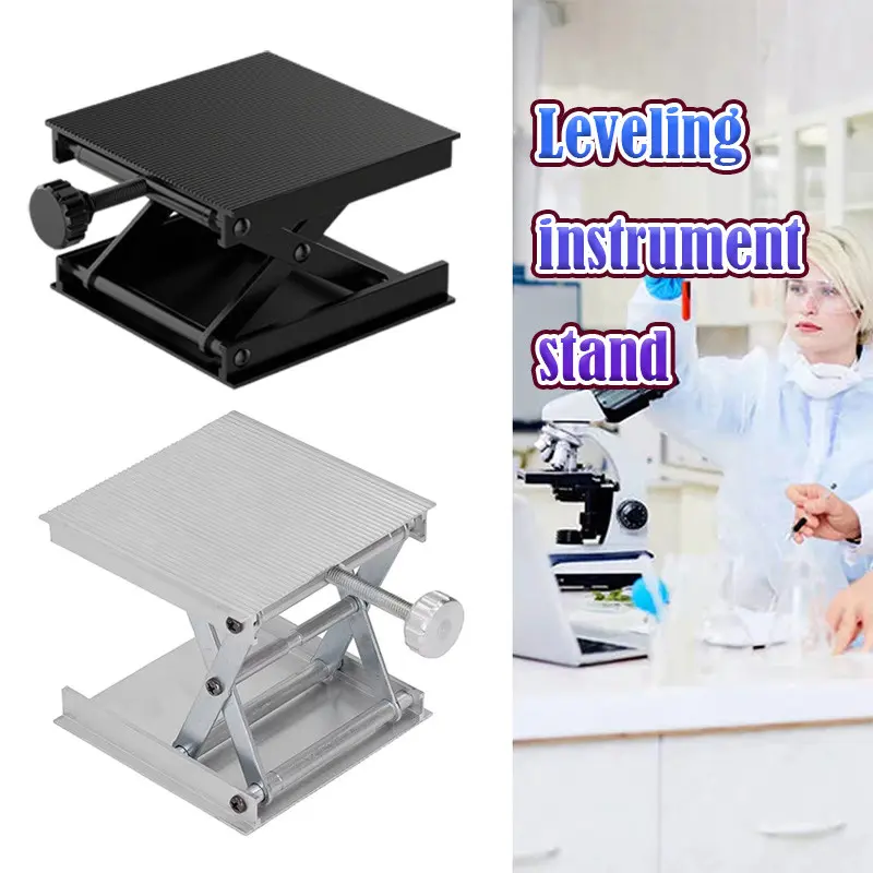 Platform pengangkat level Bracket Laser Dudukan Tukang Kayu Pengangkat yang Dapat Disesuaikan Adjustable