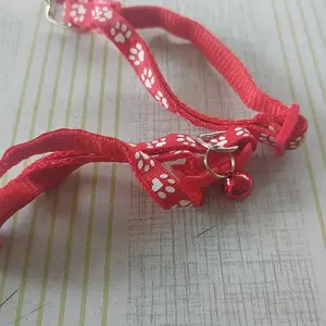 Kalung Kucing Anjing Reflektif Lonceng Pet Cat Collar Aksesori Hewan