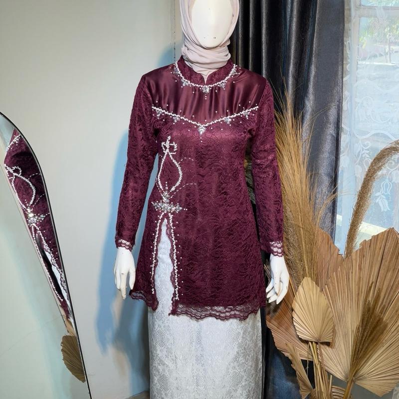 Kebaya Shila untuk Wisuda dan Pesta, Model Terbaru - Dress, Wanita 3