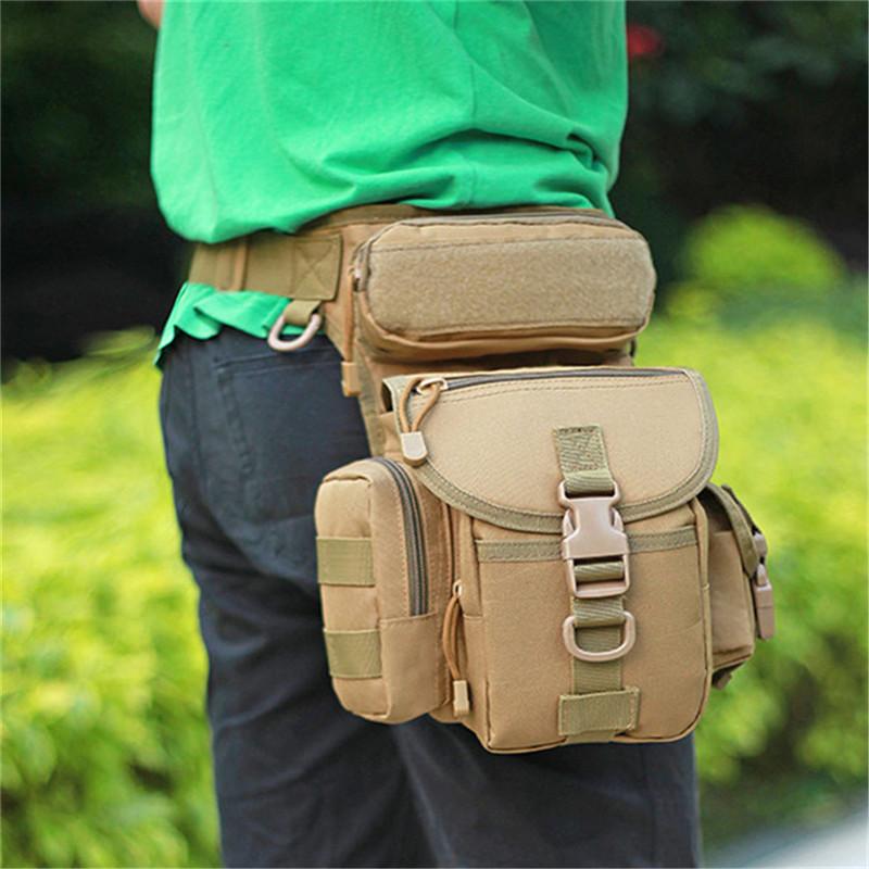 Product Introduction of [Born Youth]1PC Fashion Waterproof Casual Single Shoulder Slung Sports Leg Pocket 13