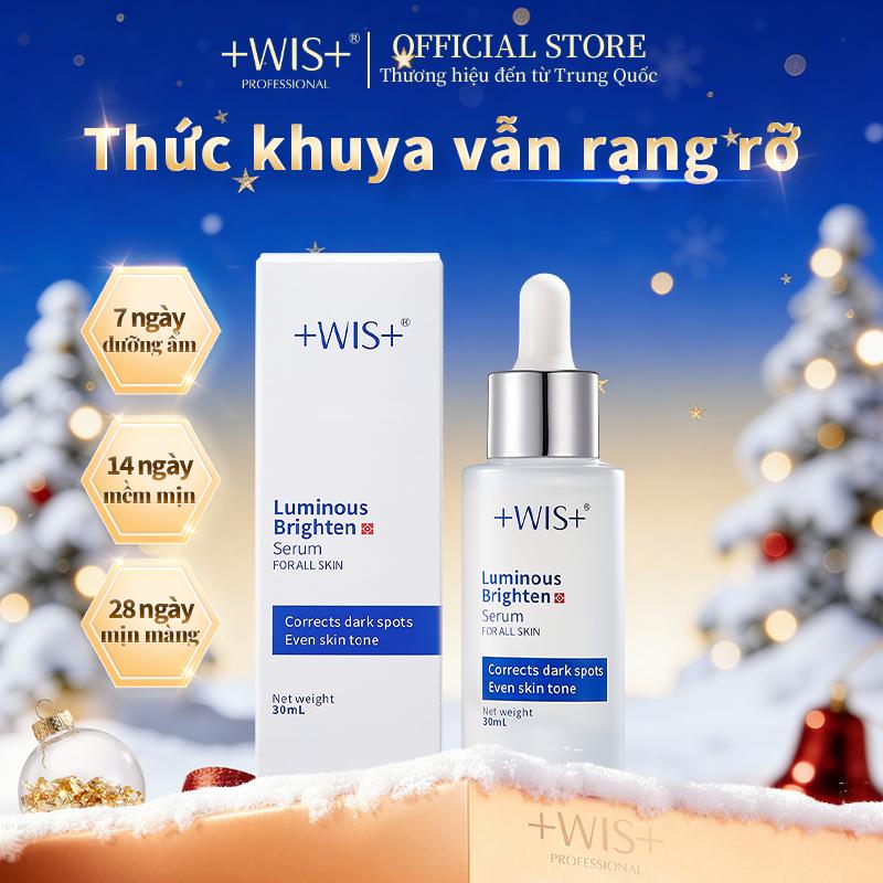  +WIS + Serum chứa 99% niacinamide độ tinh khiết cao và 5% niacinamide nồng độ cao giúp phục hồi sau khi tiếp xúc với ánh nắng mặt trời và cải thiện làn da xỉn màu do thức khuya và làm sáng tông màu da 30ml bằng sáng chế của Hàn Quốc 