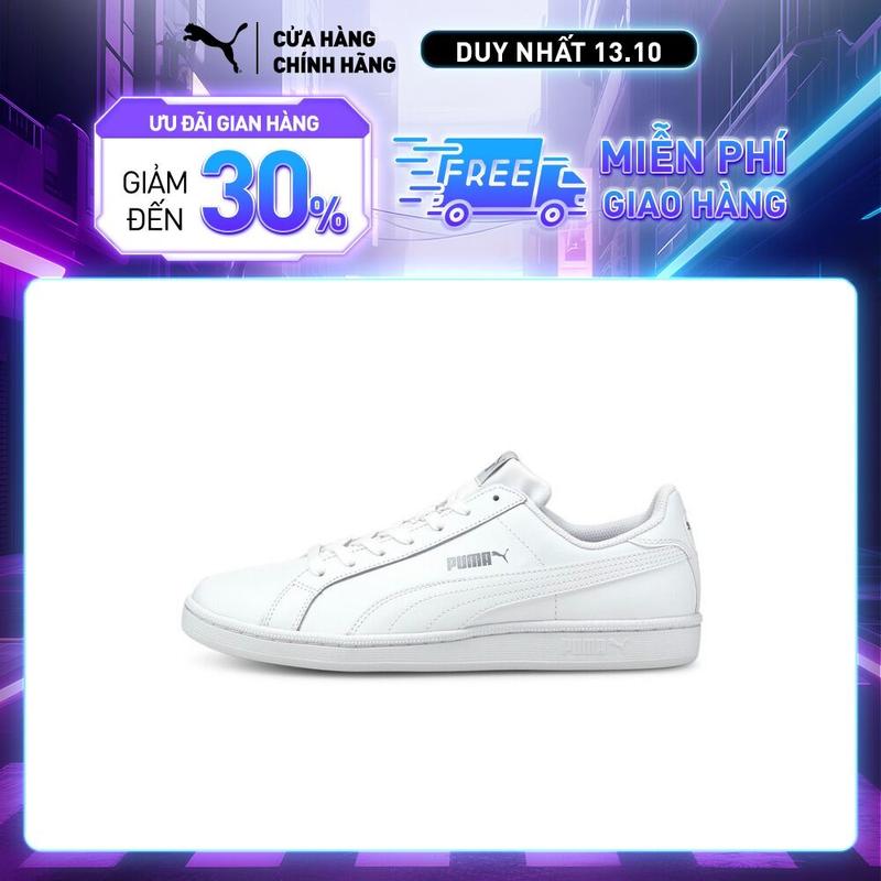 Giày thời trang PUMA Unisex Smash Leather Màu Trắng
