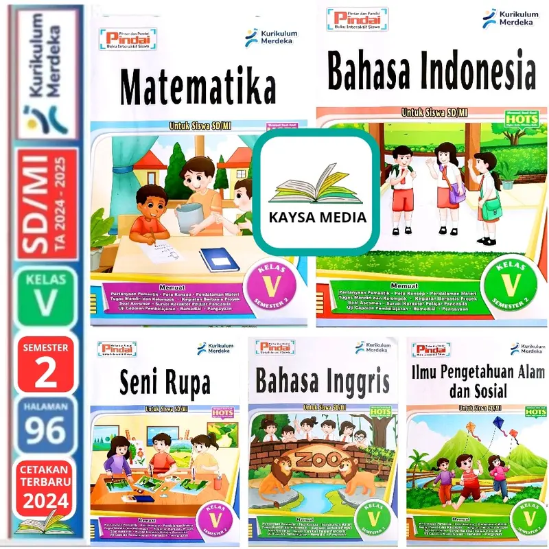 LKS Pindai SD Kelas 5 Semester 1-2 Kurikulum Merdeka Penerbit Arya Duta 2