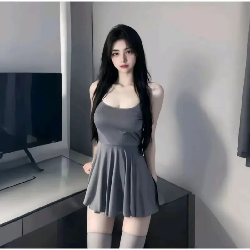 Privasi Aman - iThuna Daster wanita - Piyama Korean Style - Dress Wanita Malam - Daster Viral 0