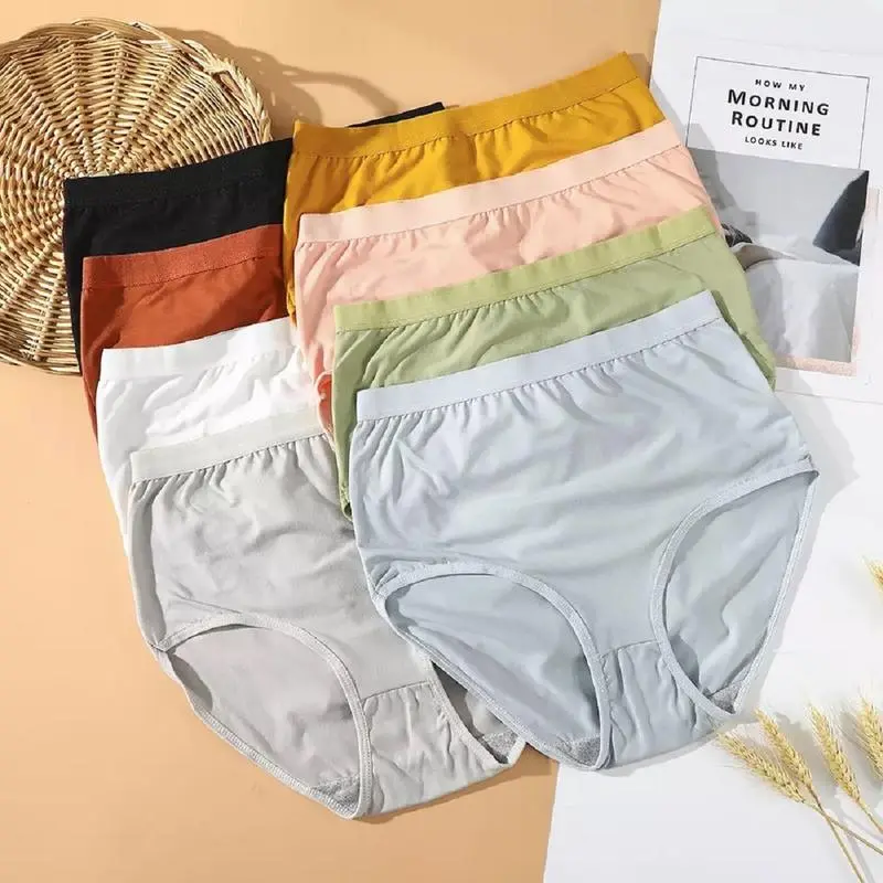 Celana Dalam Wanita Polos CD Wanita Premium Quality Halus Bahan Katun Grosir Waist Motif High Cewek