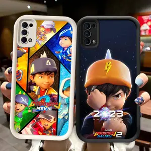 KD-5 Boboiboy Movie Luxury Casing untuk OPPO Reno 13F 8 7 6 5 4