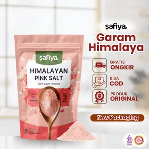 Safiya Garam Himalaya 250 Gram Himalayan Pink Salt Original Natural