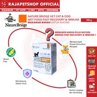 Gambar NATURE BRIDGE VET CAT & DOG WET FOOD – FAST RECOVERY & IMMUNE 190 GRAM dari Rajapetshop Official Kota Surabaya 3 Tokopedia