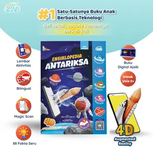 [Mizan] Buku Ensiklopedia Antariksa - Buku Anak - Books