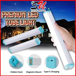 BIG LED Light Tube Portable USB Rechargeable High Brightness LED Tube Camping Lamp Outdoor Lighting 200W 300W 500W 800W Lampu Panjang