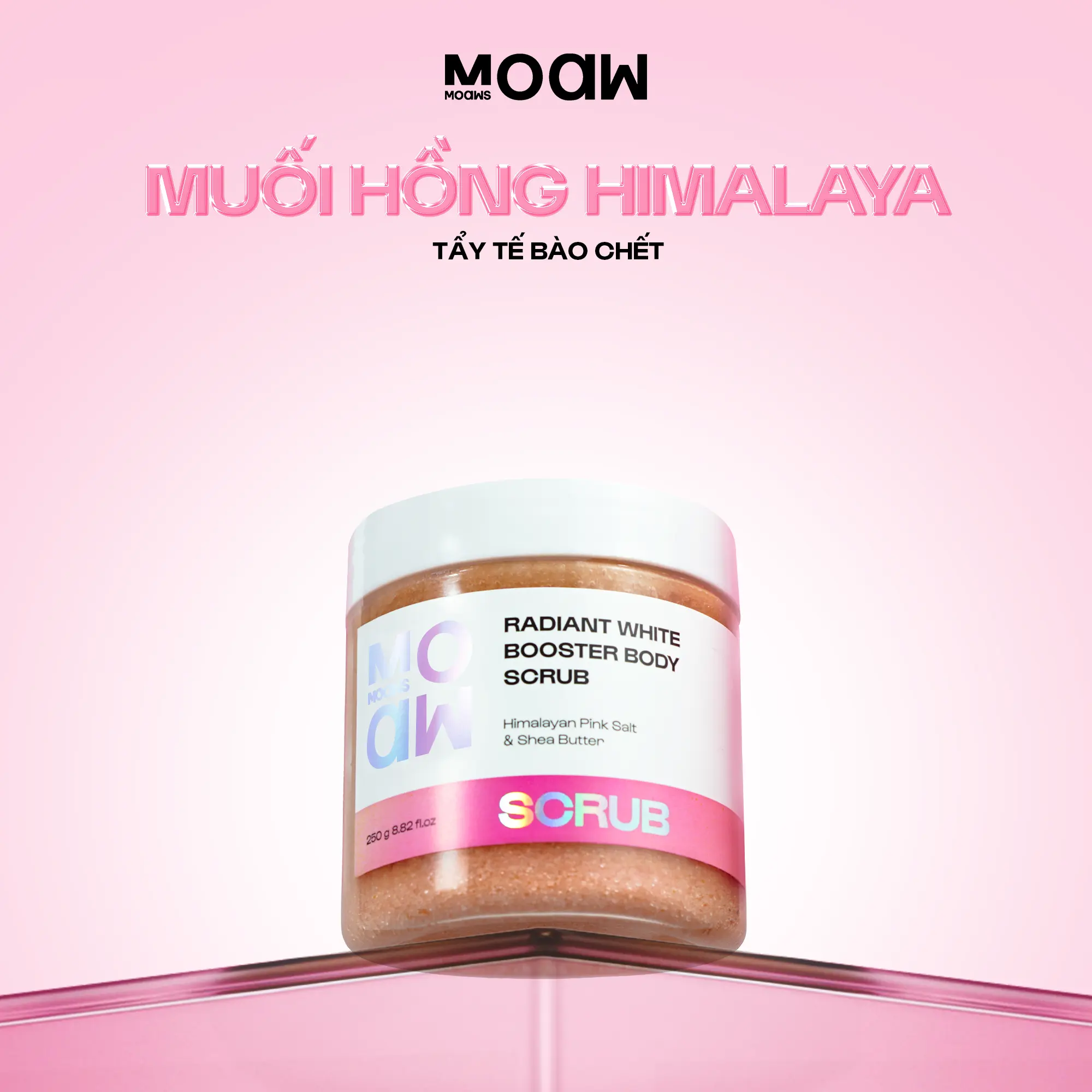 [QUÀ TẶNG] Tẩy Da Chết Body MOAW MOAWS Cho Nam - Scrub Tẩy Da Chết Vật Lý - TTBC Himalaya Thiên Nhiên Lành Tính Hỗ Trợ Sáng Mịn Da Làm Mềm Dưỡng Ẩm - Dưỡng Da Khô Body Women Mát Xa TBC Cơ Thể Làm Đẹp Dưỡng Da Body Spa Dưỡng Body Muối Nho
