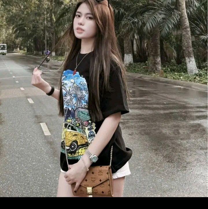 Áo phông nam nữ mẫu S.Q.D cây dừa from unizez phong cách hottrend phù hợp lứa tuổi teen.