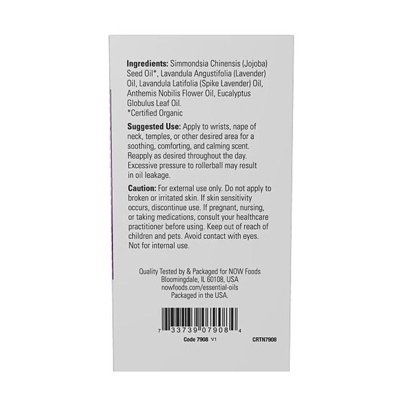 NOW Essential Oils Roll-On, Certified Organic, Steam Distilled (10 ml) 4