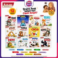 Gambar Buku Seri Aduh | Drama Anak Sehari Hari Capek Banget | Anak Tantrum GTM Gadget | Buku Cerita Anak Karakter | Parenting Anak Usia 3-7 Tahun - paket aduh 12 buku dari Yuk Baca. Kota Administrasi Jakarta Selatan 1 Tokopedia