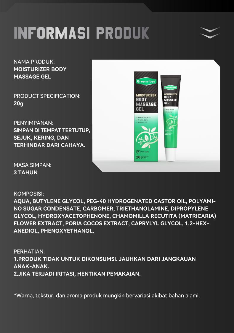 Greenvibes Herbal Gel-Nyaman, Ringan & Praktis Dibawa Ke Mana Saja