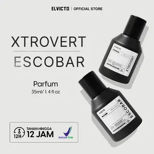 BUNDLING XTROVERT DAN ESCOBAR | PARFUM PRIA TAHAN LAMA