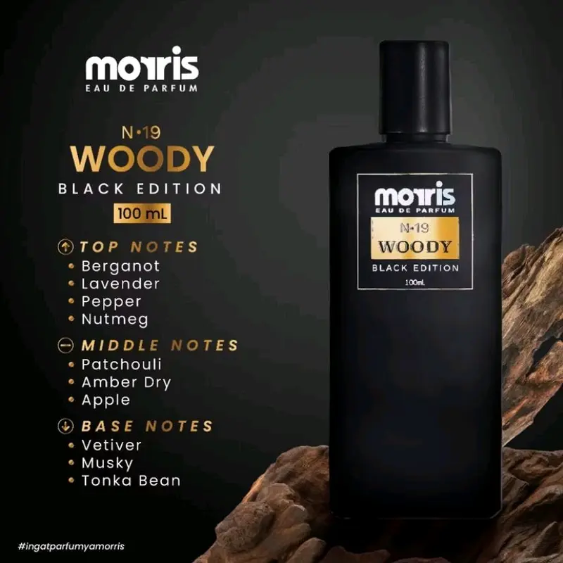 Morris EDP Black Edition/Parfume Pria 5