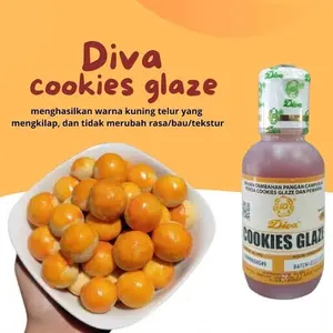 ￼Diva Cookies Glaze 100g Pengkilap Kue Kering