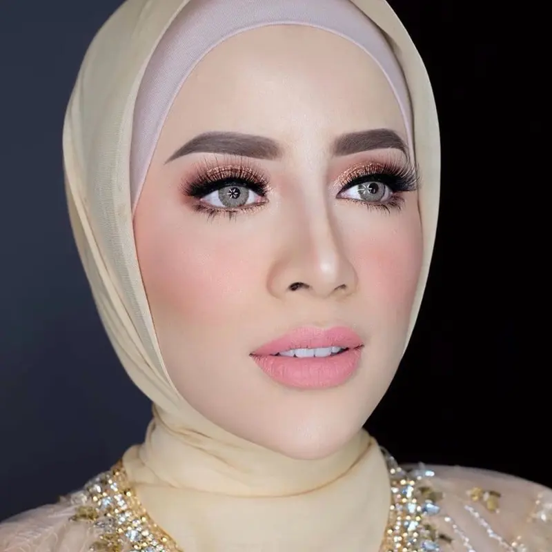 (Free case) Softlens Urban/Gel MTK Dm 14.5mm Softlens wedding Soflens Box Eye Lensa (Normal s/d -10.00) 5