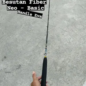 Joran Besutan Fiber Solid Toya Neo Basic 80cm 100cm 120cm 135cm 150cm Power 6Kg