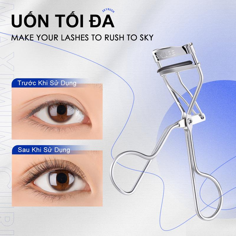 FOCALLURE #SkyRush Eyelash Curler Lasting Curl Dụng cụ trang điểm cầm tay 2