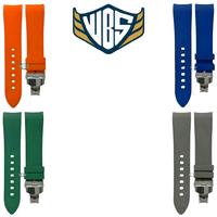 Gambar Tali Jam Tangan 22 MM Curved End Rubber Strap Soft Silicone 8006.22 - 8006.22 HT dari Watch Band N strap Kota Surabaya 1 Tokopedia