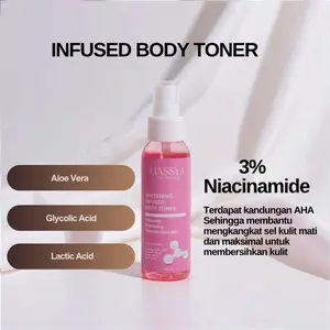 Brightenung infuse body toner / Toner Badan Kotoran Mencerahkan