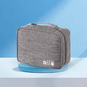 Tas Travel Digital Pouch Bag Organizer Storage Bag Multifungsi Tas Penyimpanan Aksesoris Waterproof Terbaru -NC7