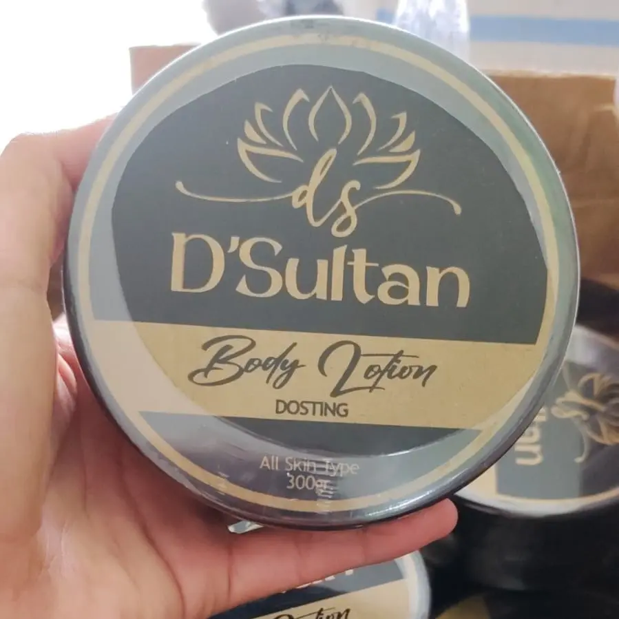 HB Dosting D'Sultan isi -+300g Lotion Kemasan Baru