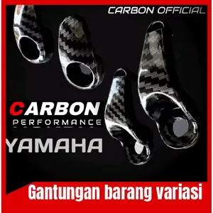 GANTUNGAN MATIK HONDA YAMAH CARBON / Gantungan barang matik Honda yamaha carbon  Aksesoris Motorcycle Motor