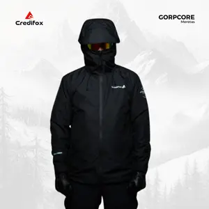 Jaket Gunung CREDIFOX Gorpcore Seri MERETAS JEJAK Bahan Taslan JN Premium Sport