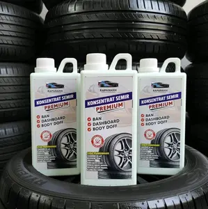 RAPANAAH Konsentrat Semir Premium 1000ml Anti Debu Mencegah Kusam Pelentur Karet untuk Ban & Body Kendaraan